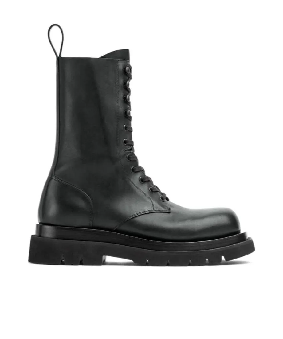 Lug Lace-Up Boots