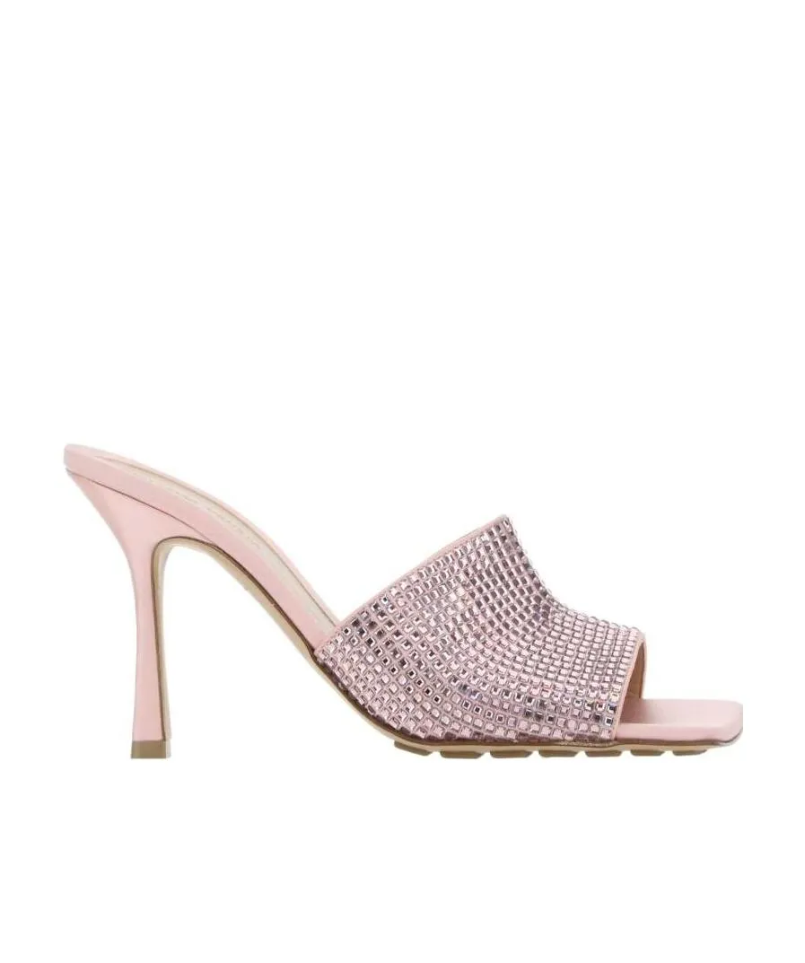 Embellished Stretch Mules