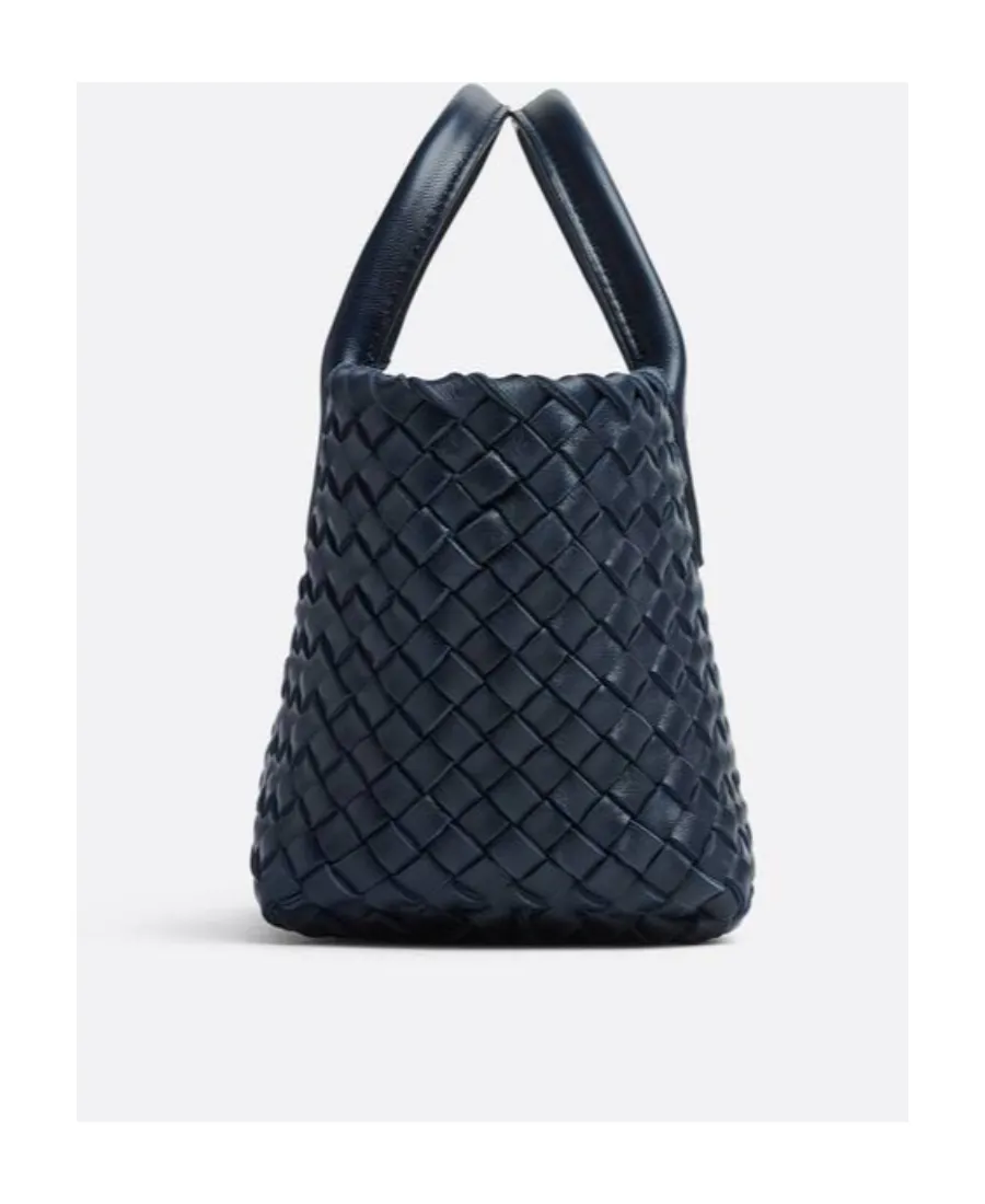 Logo Woven Shoulder Bag