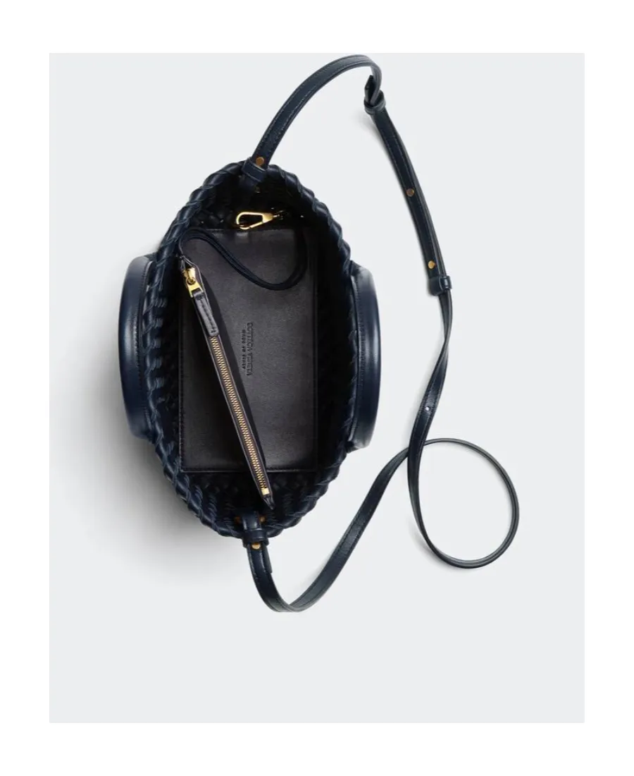 Logo Woven Shoulder Bag