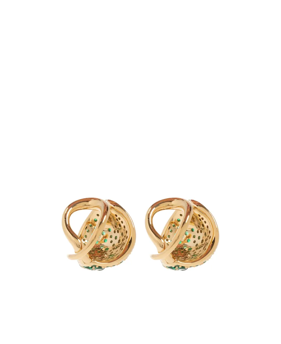 Coloured Logo Earrings