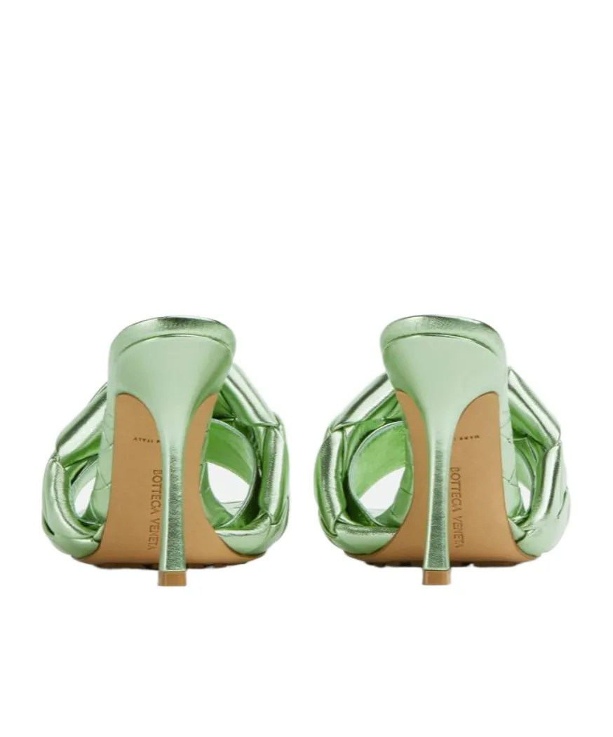 Intreccio Metallised Mules