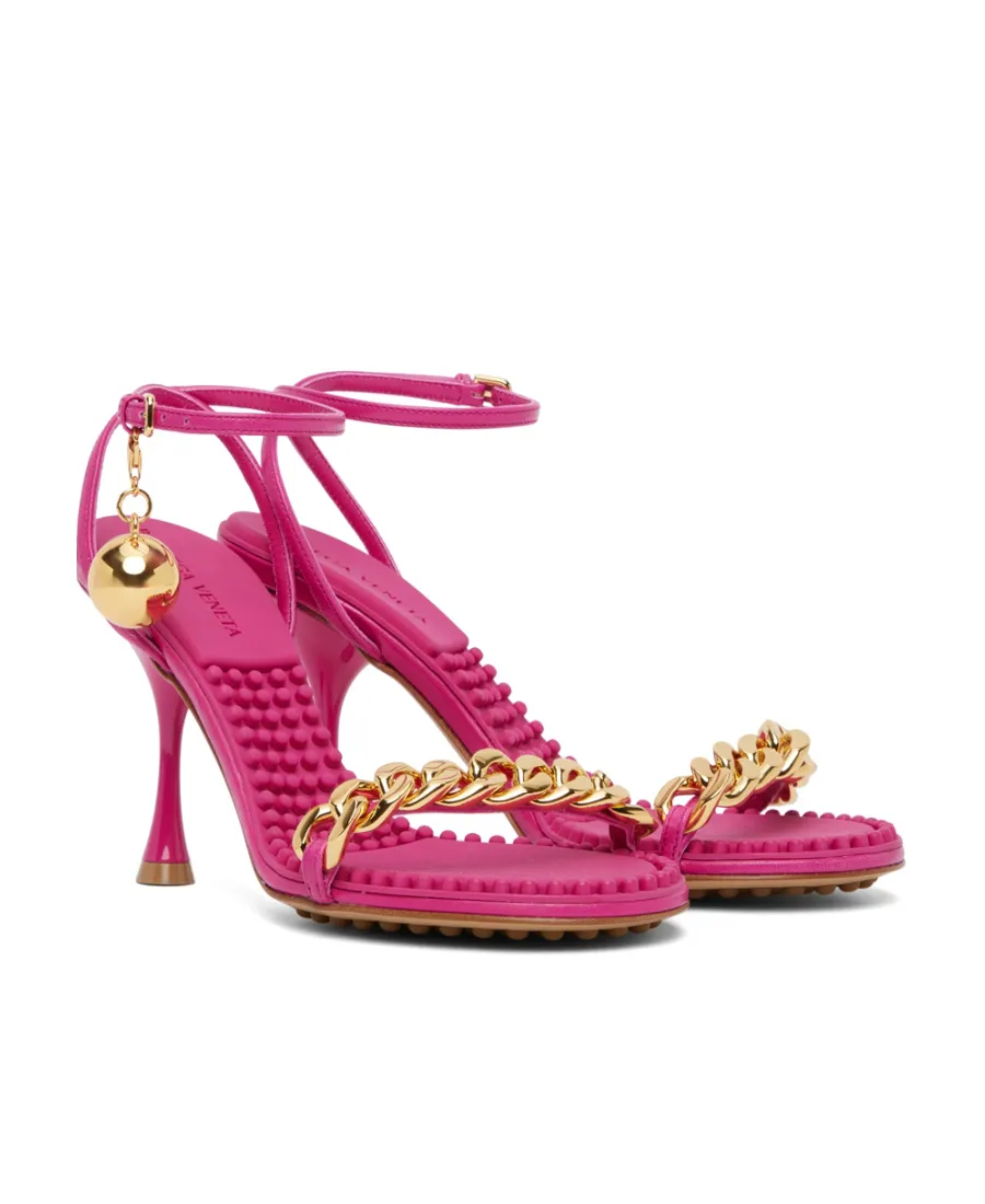 Logo High-Heeled Sandals
