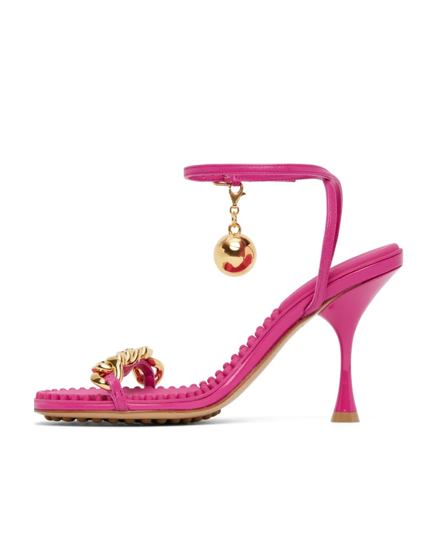 Logo High-Heeled Sandals