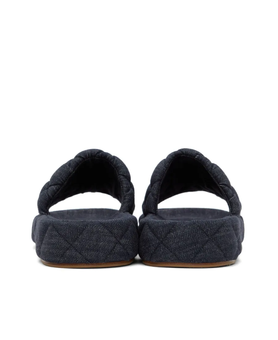 Quilted Flat Slippers