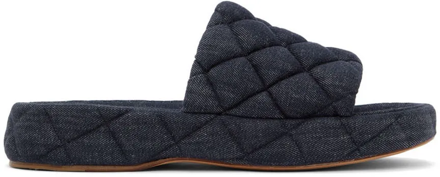 Quilted Flat Slippers