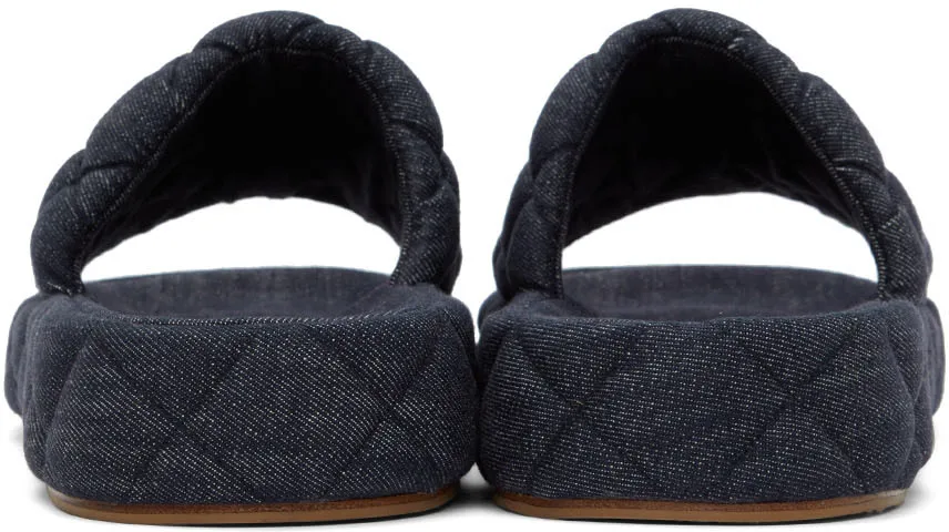 Quilted Flat Slippers