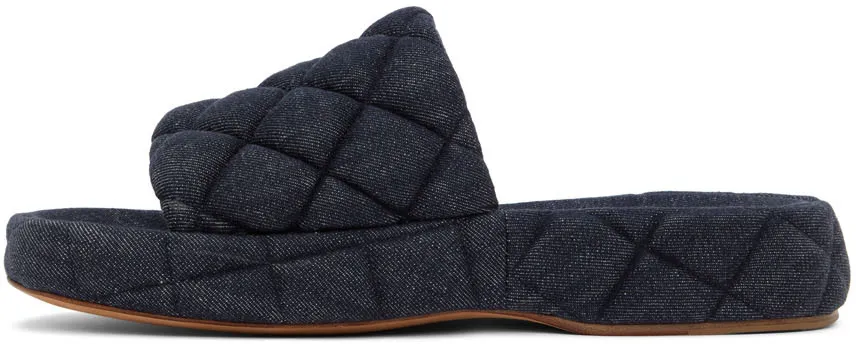 Quilted Flat Slippers