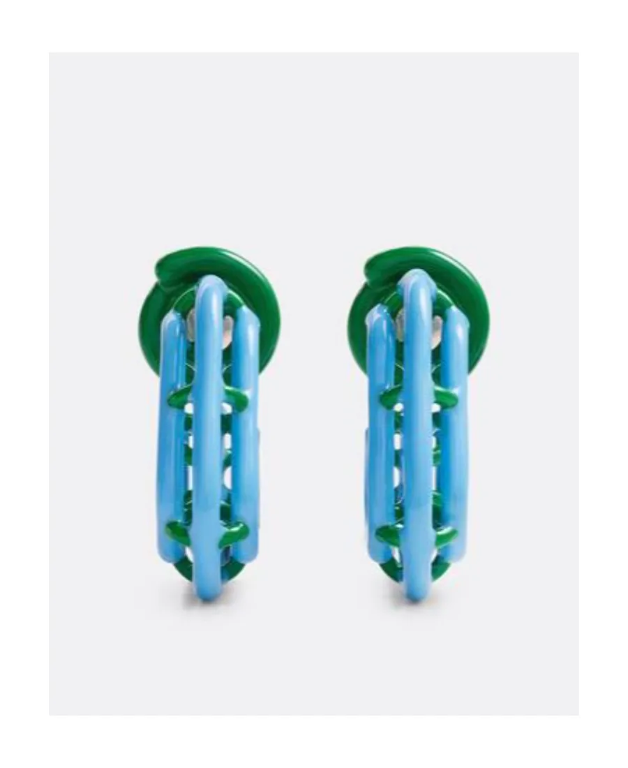 Logo Triangular Earrings