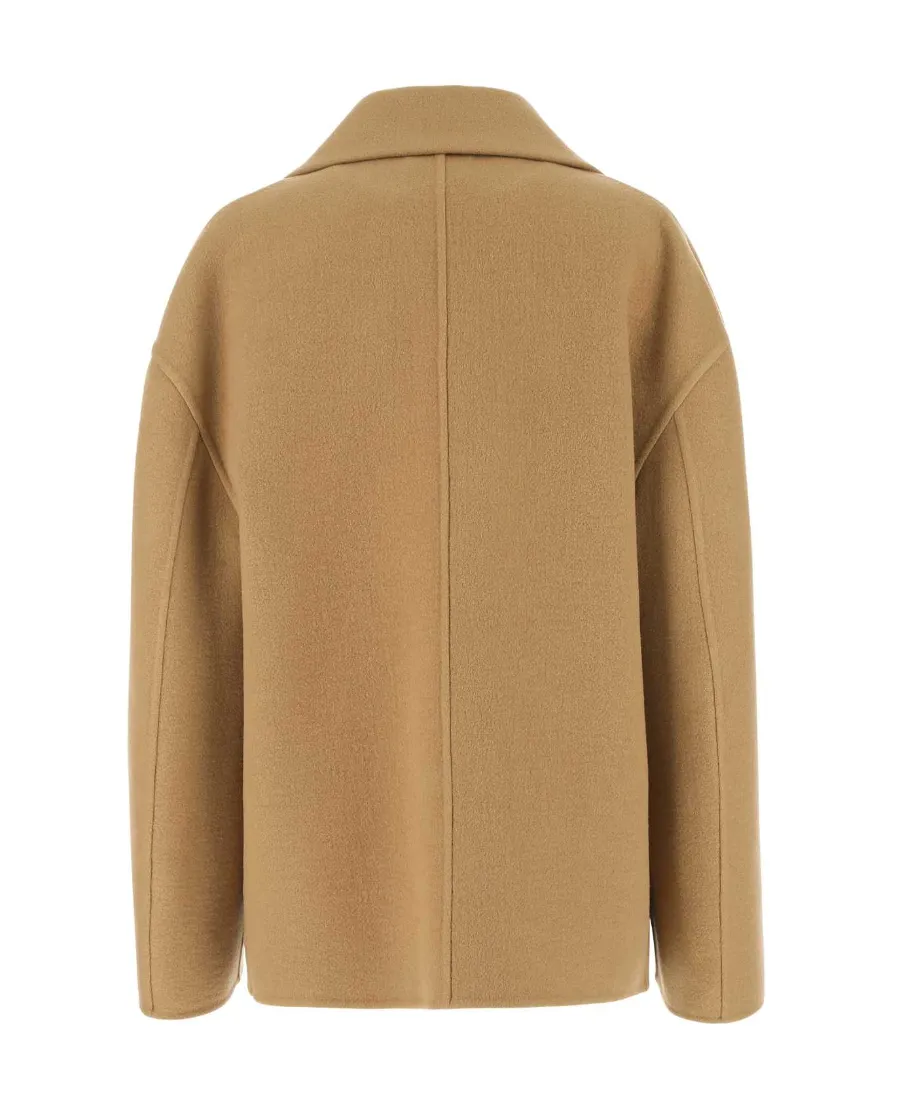 Double-Breasted Oversized Jacket