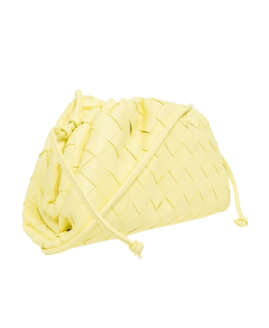 Logo Knitted Clutch