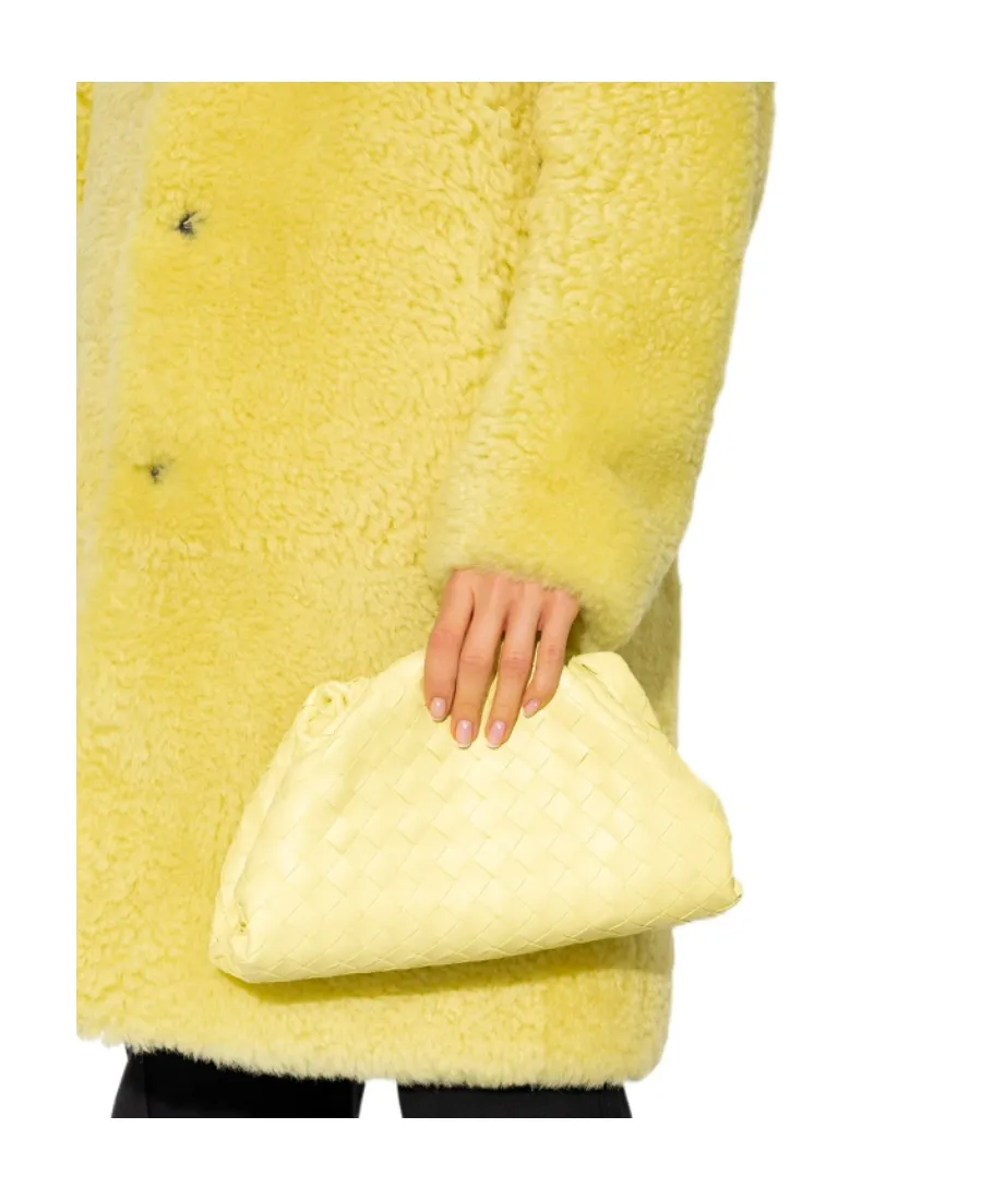 Logo Knitted Clutch