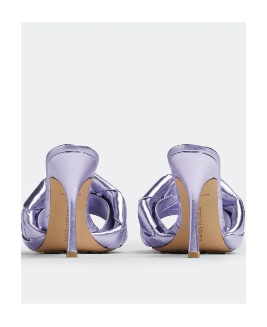 Intreccio Metallised Mules