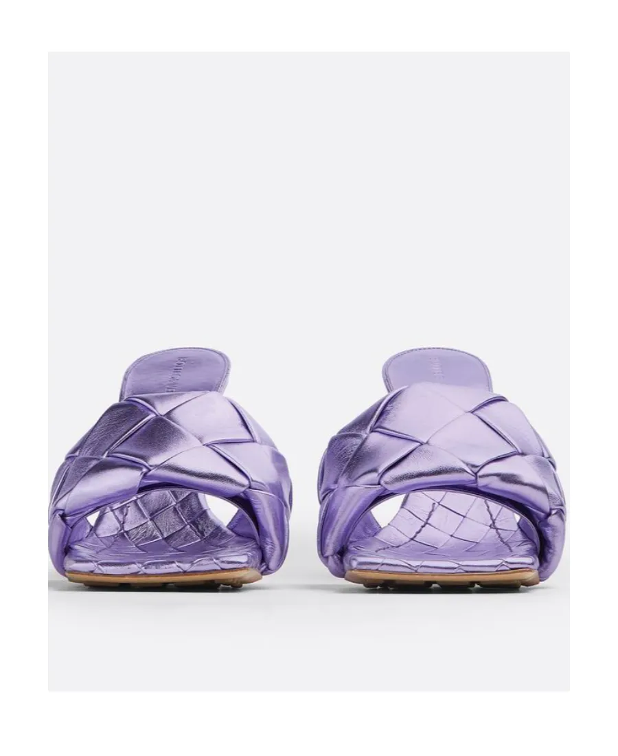 Intreccio Metallised Mules