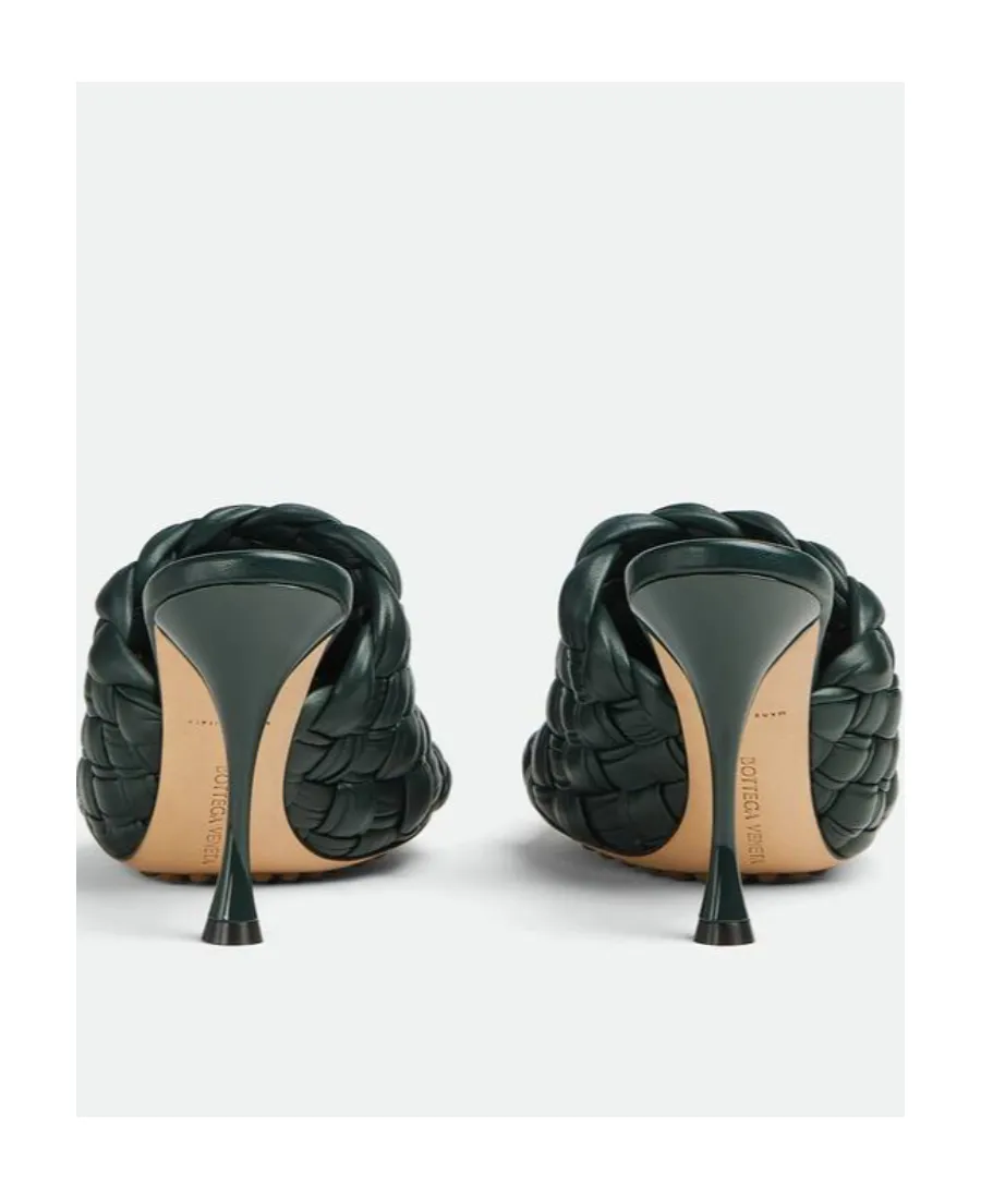 Dot Wave Intreccio Pleated Mules