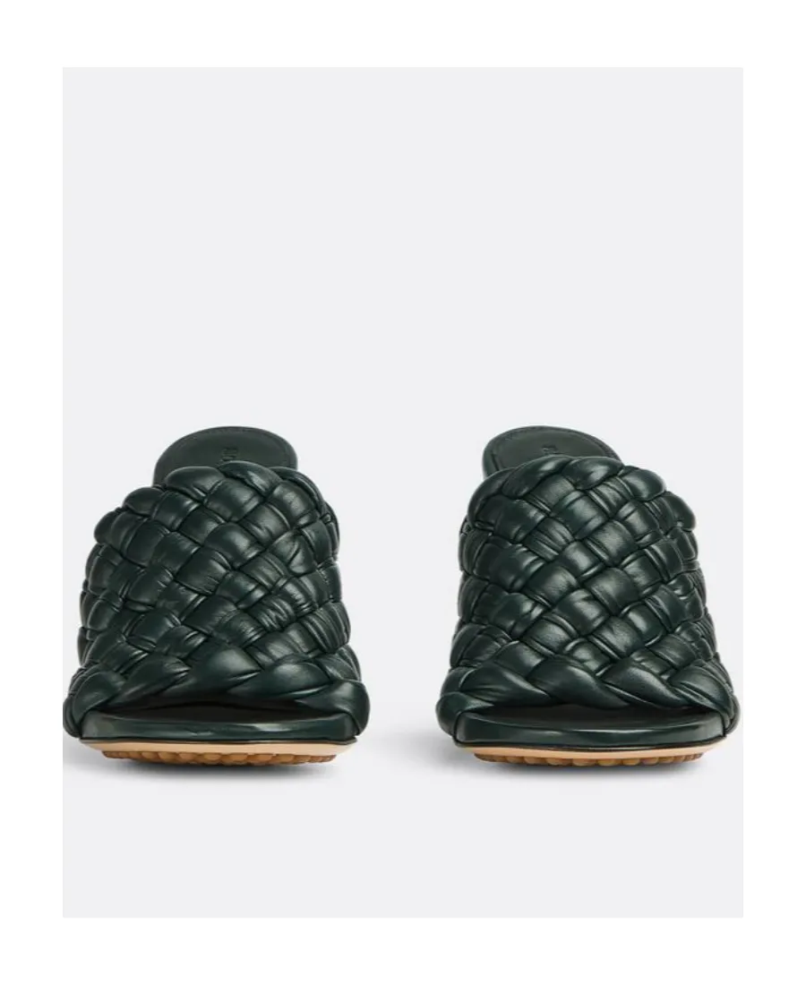 Dot Wave Intreccio Pleated Mules