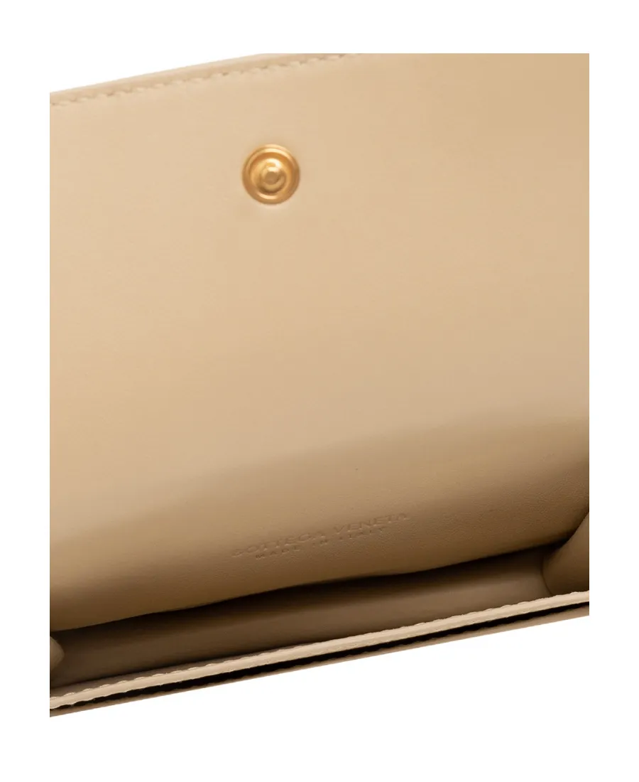 Intrecciato Leather Card Case