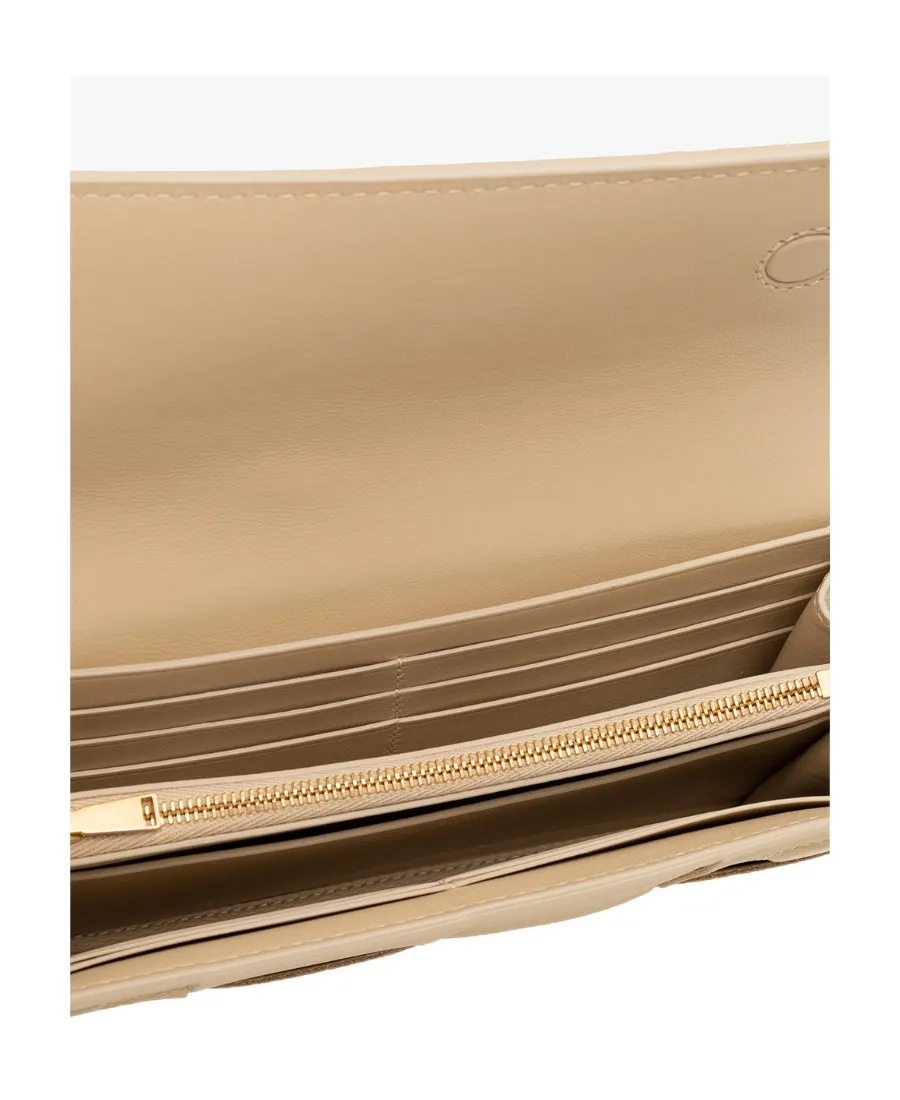 Maxi Intrecciato Leather Purse