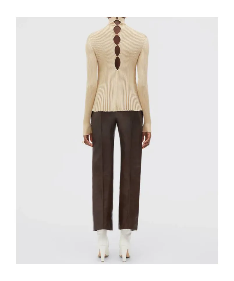 Lightweight Pleated Jumper