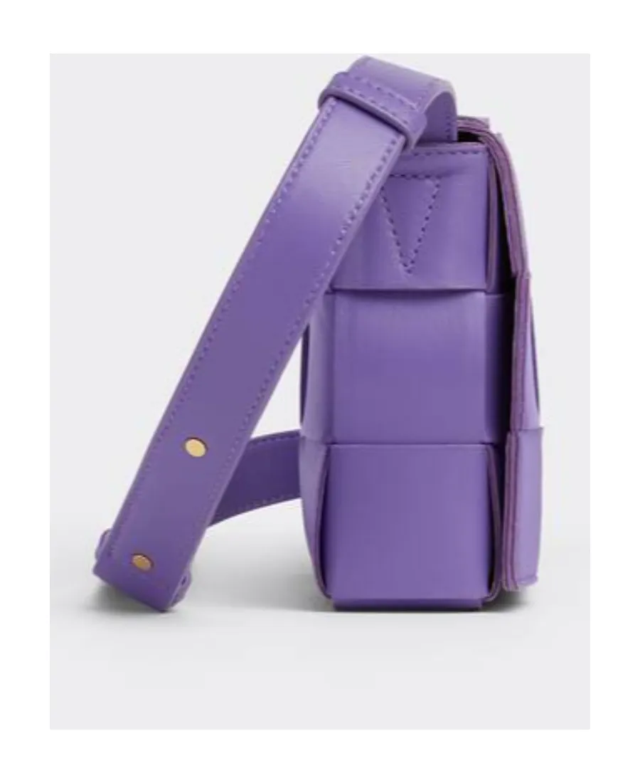 Logo Woven Shoulder Bag