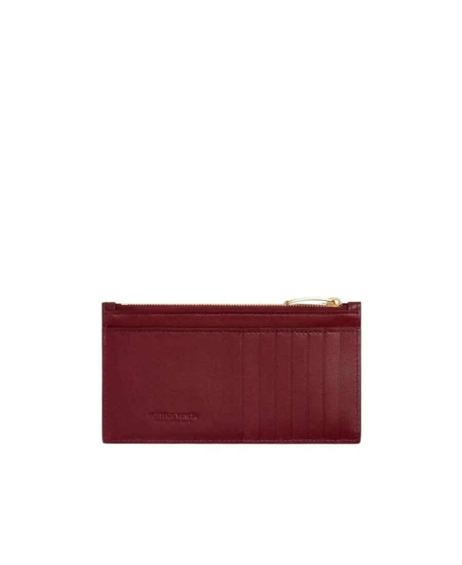 Intrecciato Zipped Cardholder