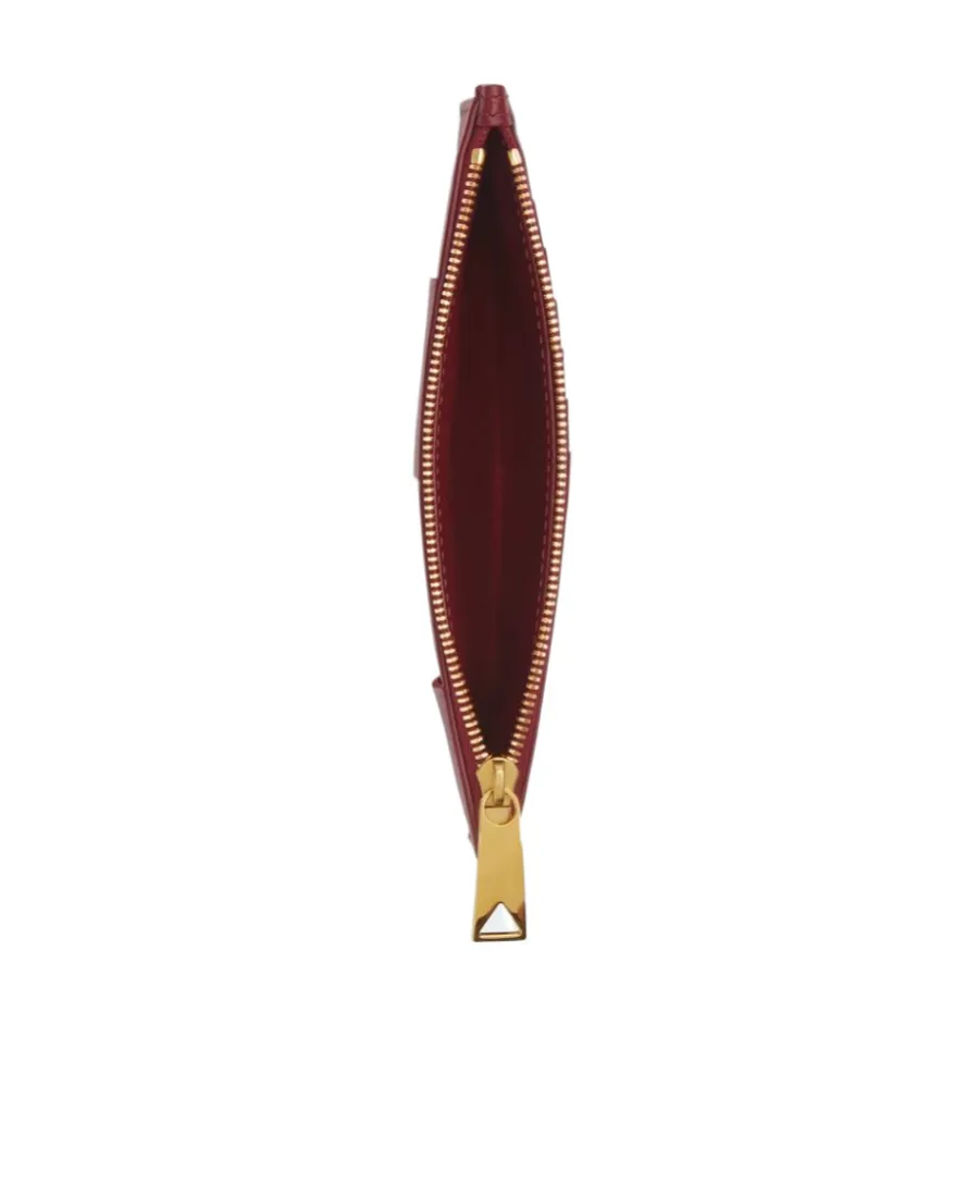 Intrecciato Zipped Cardholder
