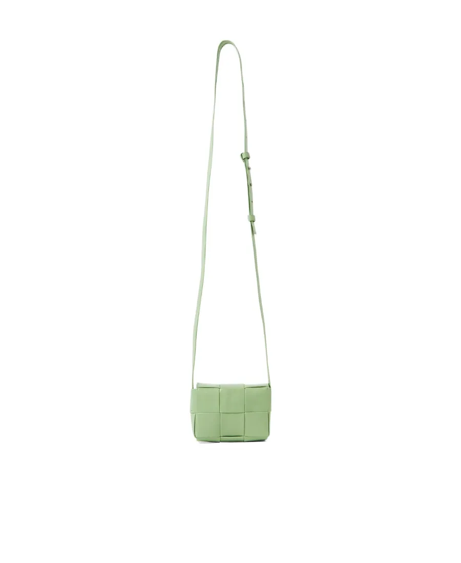 Mini Cassette Knitted Shoulder Bag