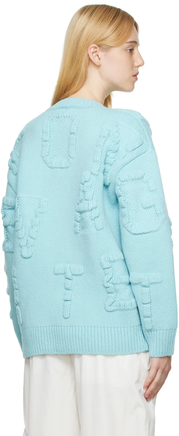 All-Over Alphabet Knitted Jumper