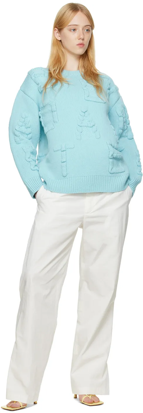 All-Over Alphabet Knitted Jumper