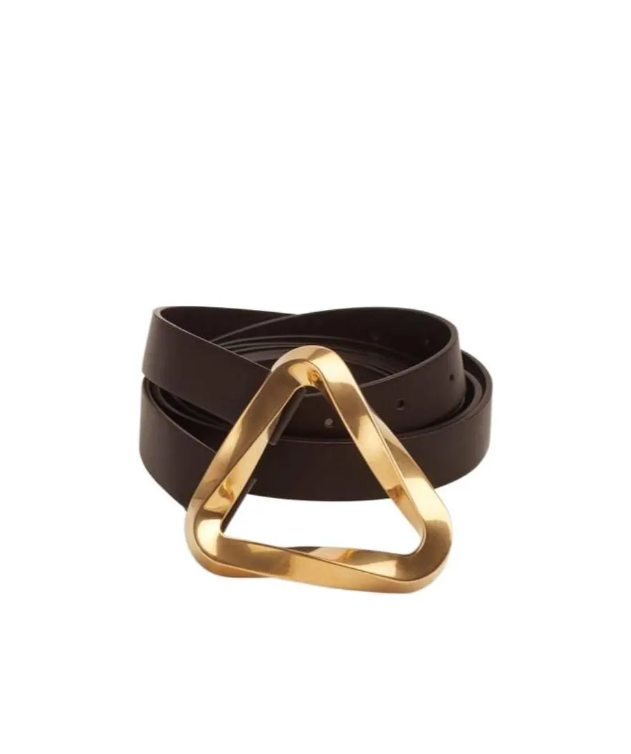 Logo Pin Buckle Belt