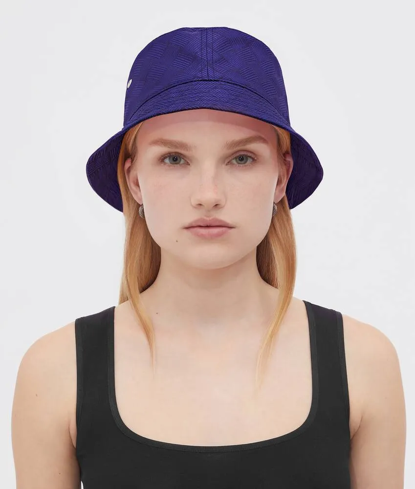 Jacquard Intreccio Pattern Hat