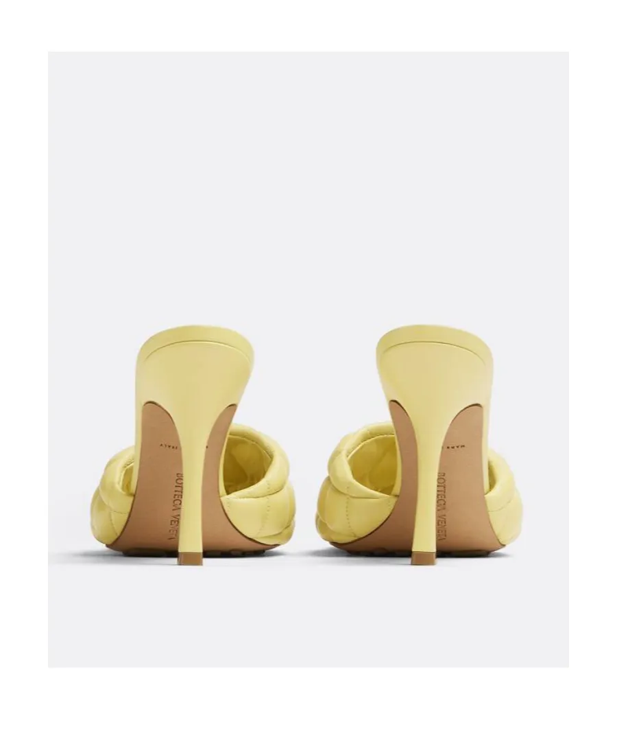 Quilted High-Heeled Sandals