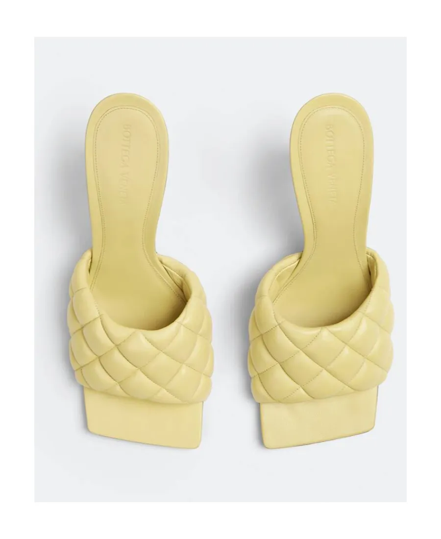 Quilted High-Heeled Sandals