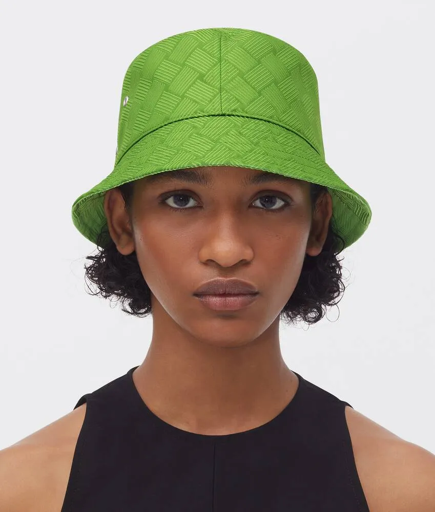 Jacquard Intreccio Pattern Hat