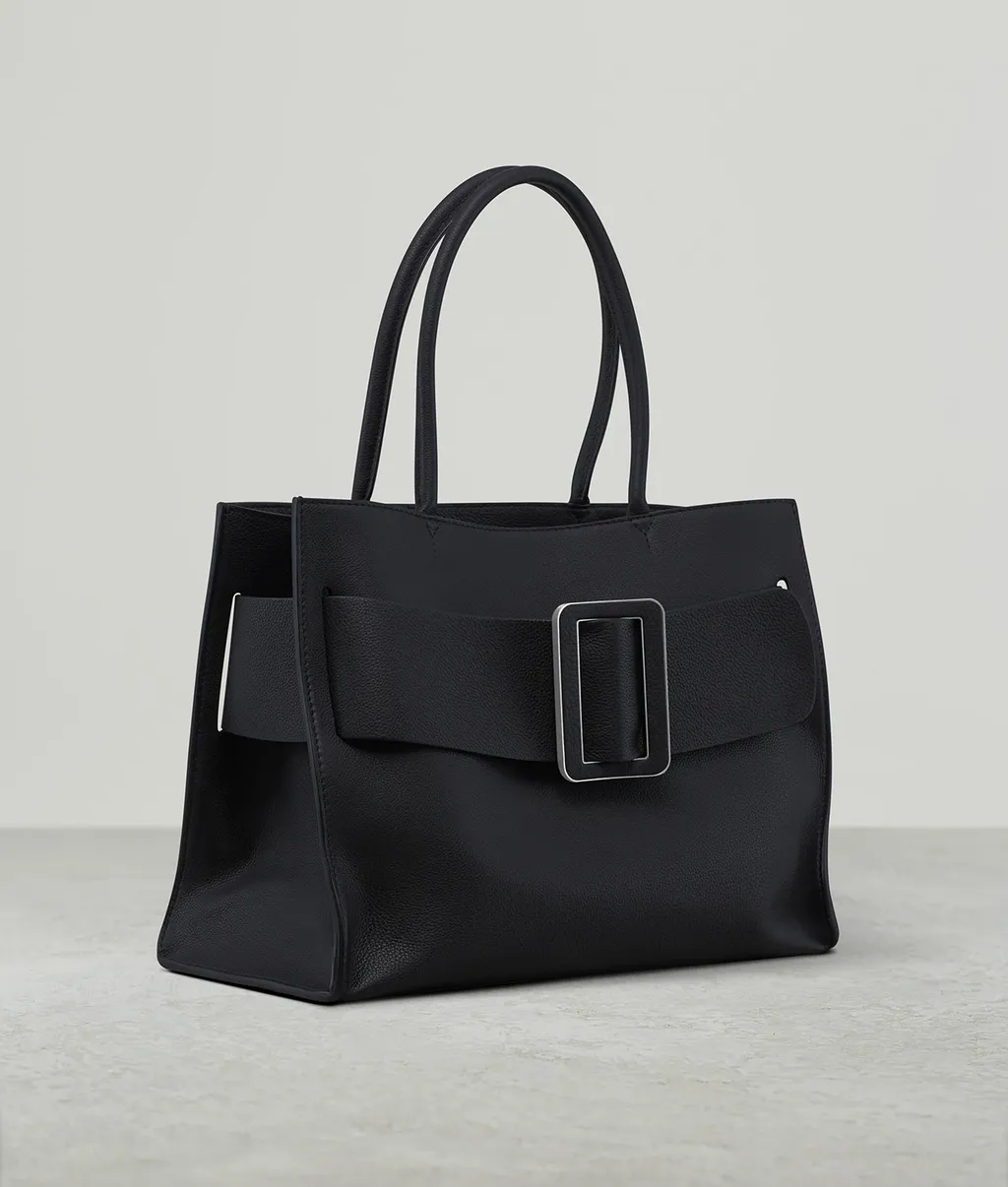 Belt Detailed Top Handle Bag