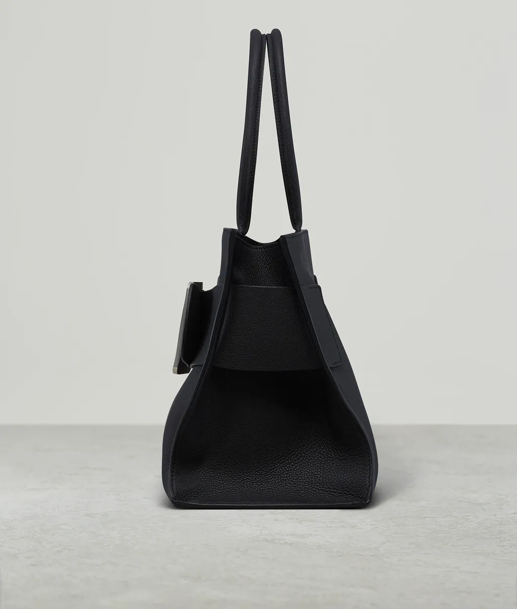 Belt Detailed Top Handle Bag