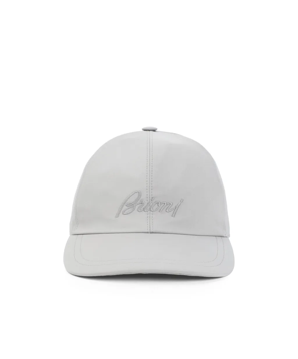 Embroidered-Logo Cap