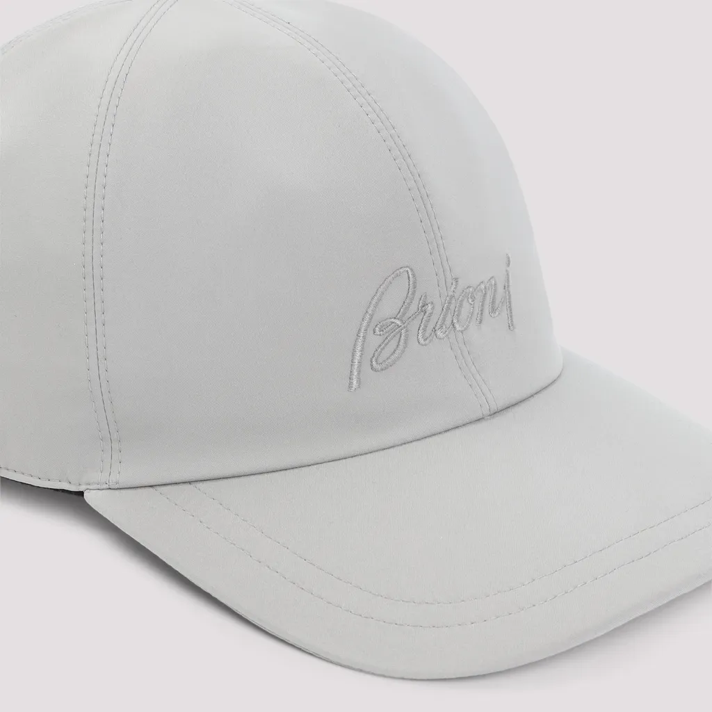 Embroidered-Logo Cap
