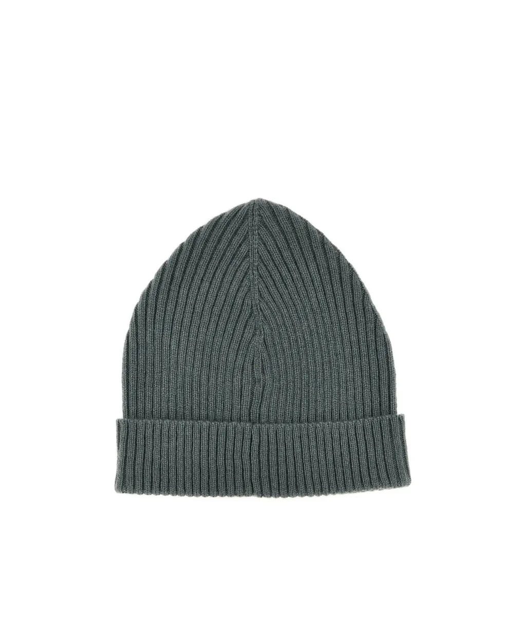 Logo Patch Knitted Beanie