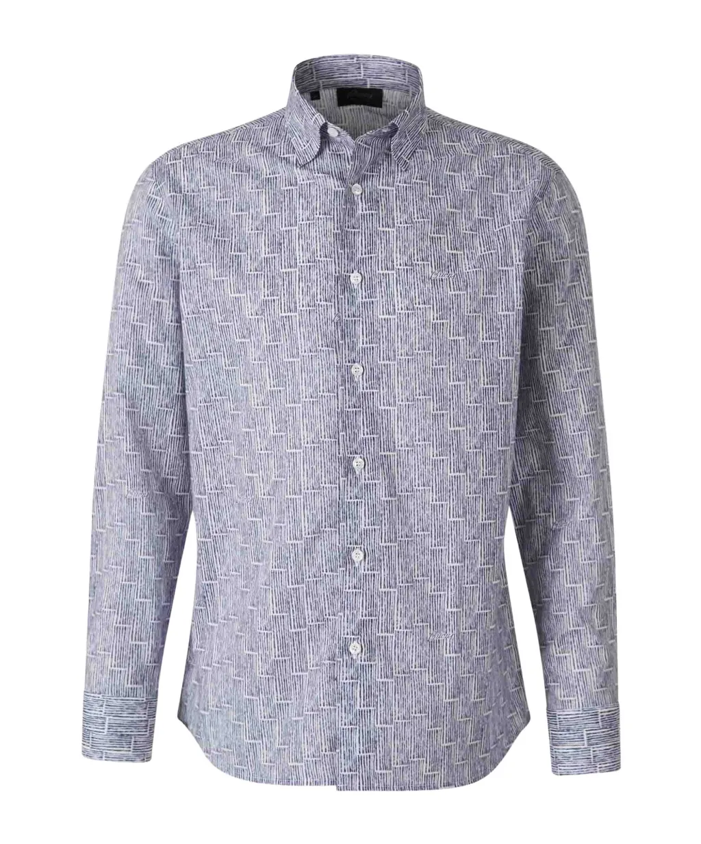 Lapel Long-Sleeved Shirt