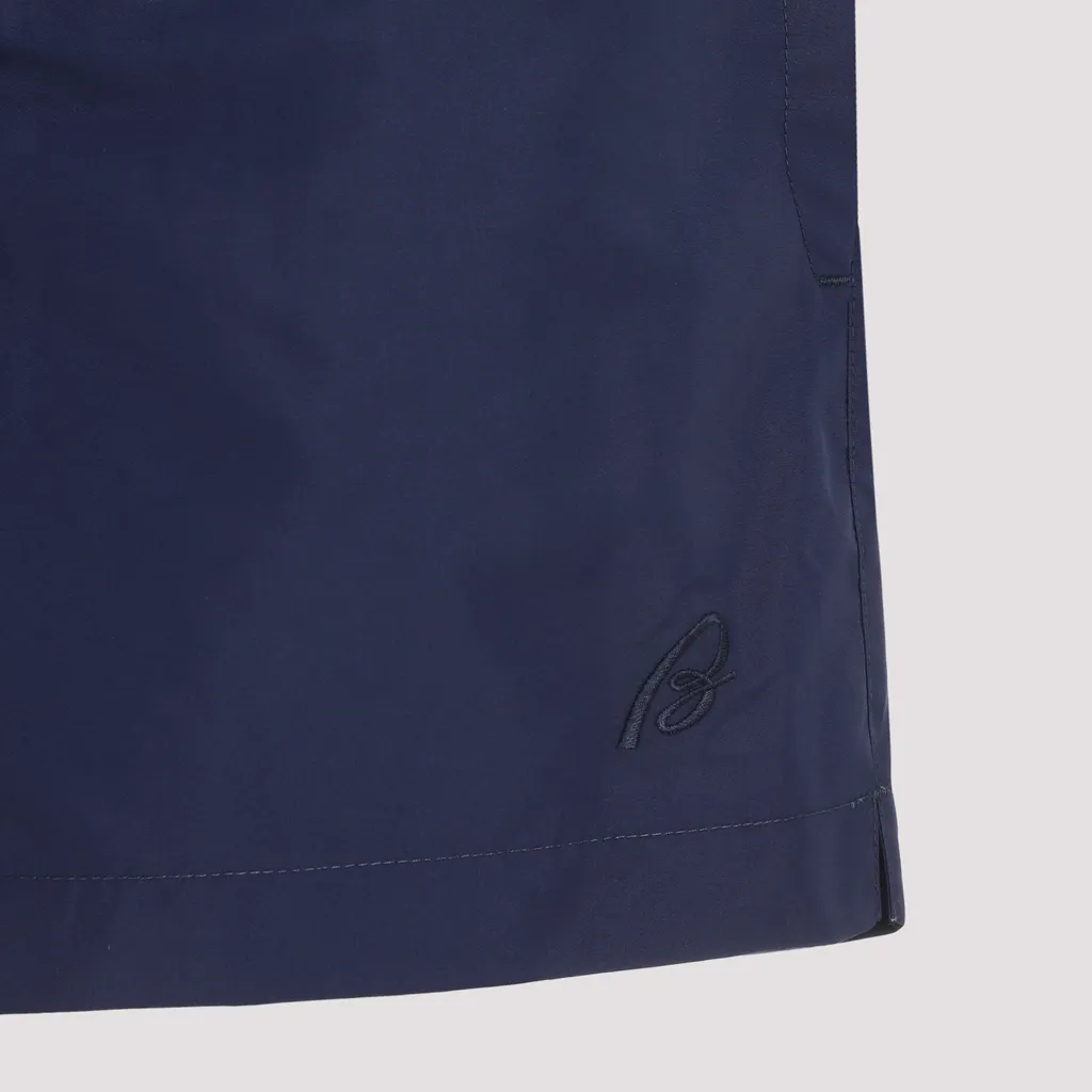 Zip-Up Swim Shorts