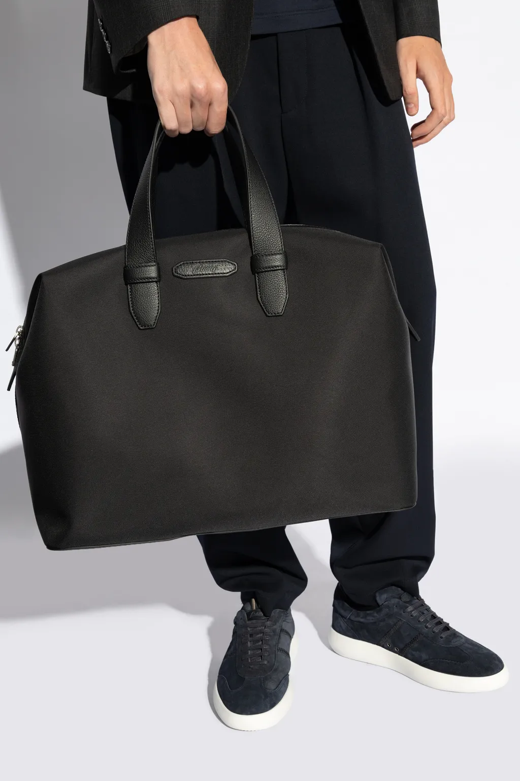 Holdall With Logo Patch