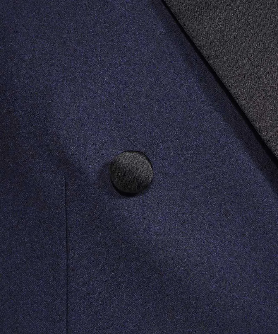 Satin-Lapels Blazer