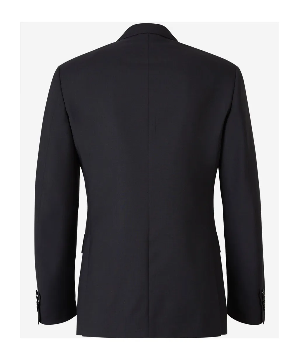 Long-Sleeved Coat Belt Ring Trousers Suit