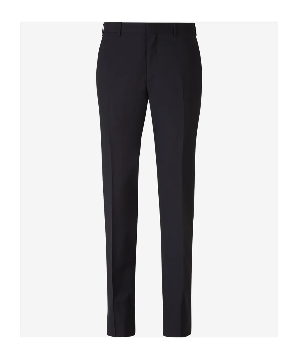 Long-Sleeved Coat Belt Ring Trousers Suit