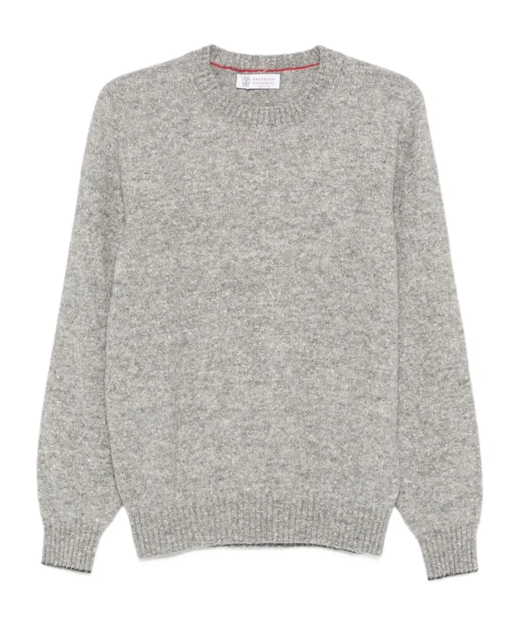 Crew-Neck Long-Sleeve Sweater