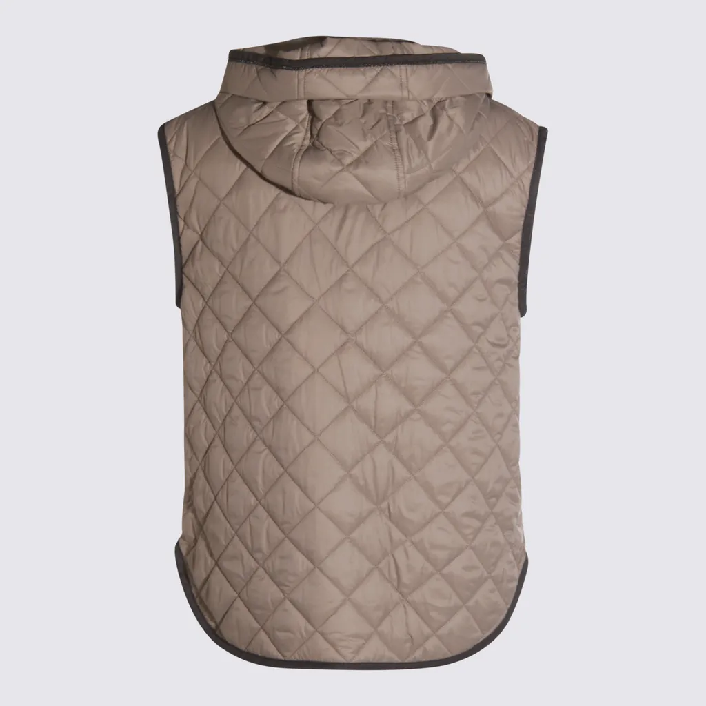 Quilted Hooded Gilet