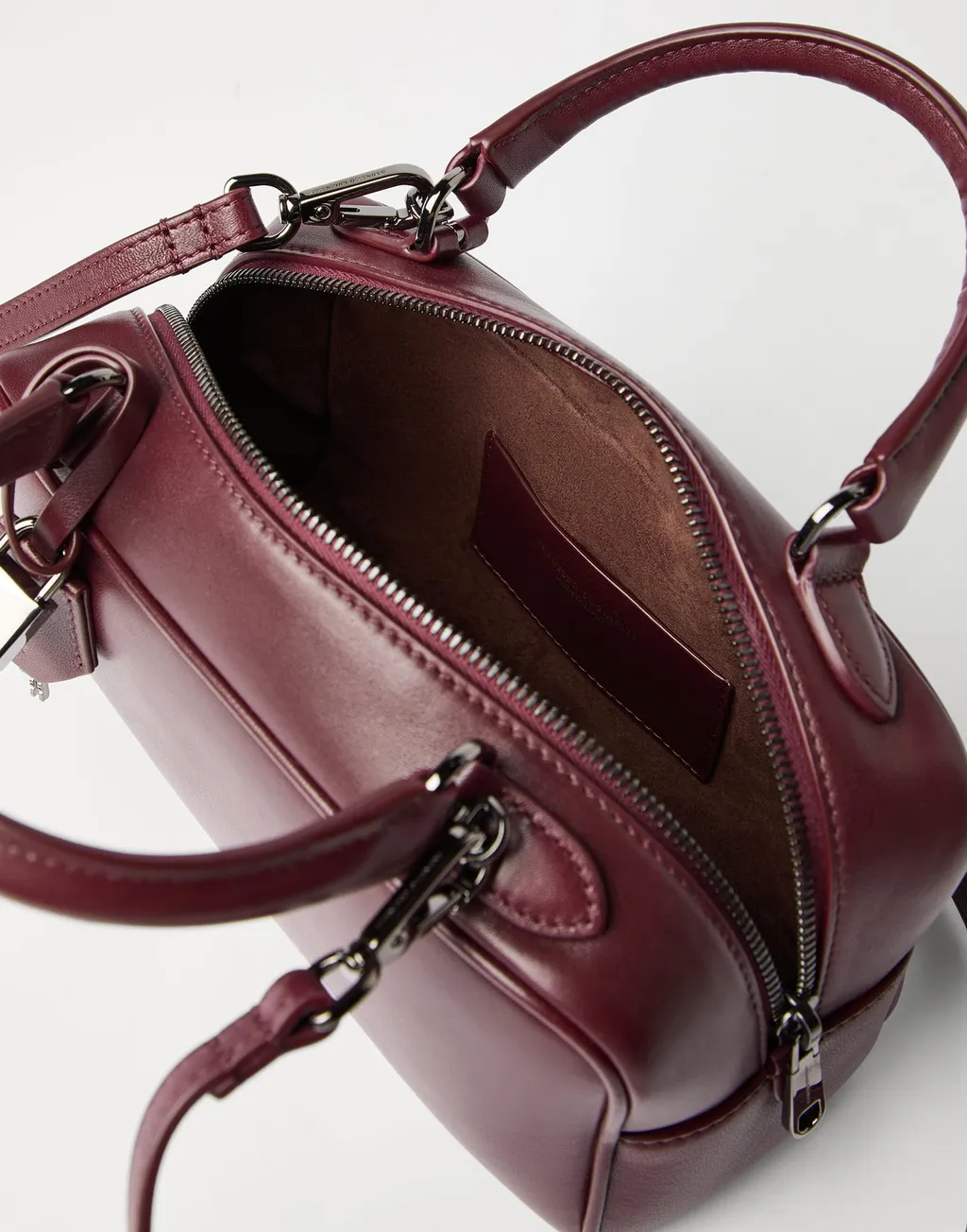 Padlock Detail Small Tote Bag