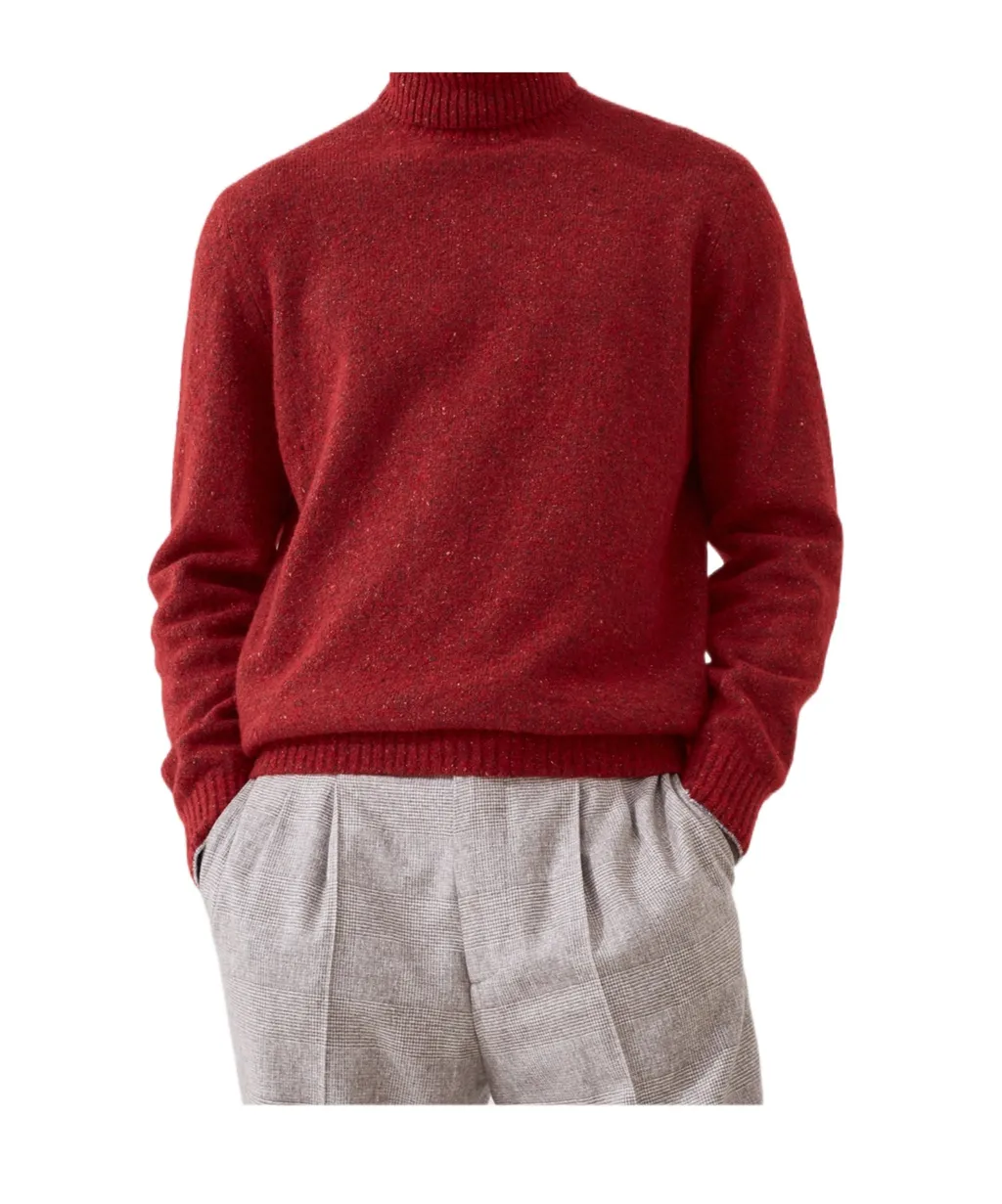 Knop Roll Neck Knitted Sweater