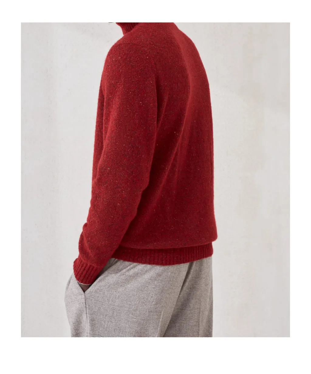 Knop Roll Neck Knitted Sweater